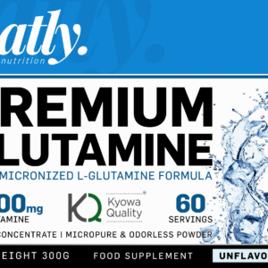PREMIUM GLUTAMINE 300 GRS UNFLAVOURED-etiqueta00