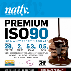 PREMIUM ISO 90 1 KG CHOCOLATE FONDANT | Complementos alimenticios Salud | Deporte - proteínas - etiqueta