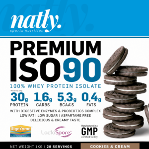 PREMIUM ISO 90 1 KG COOKIES & CREAM-etiqueta01