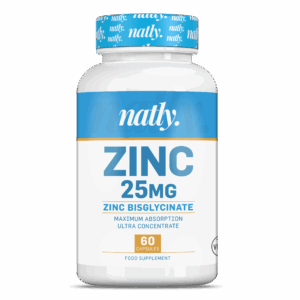 ZINC 25 MG, 60 CAPS