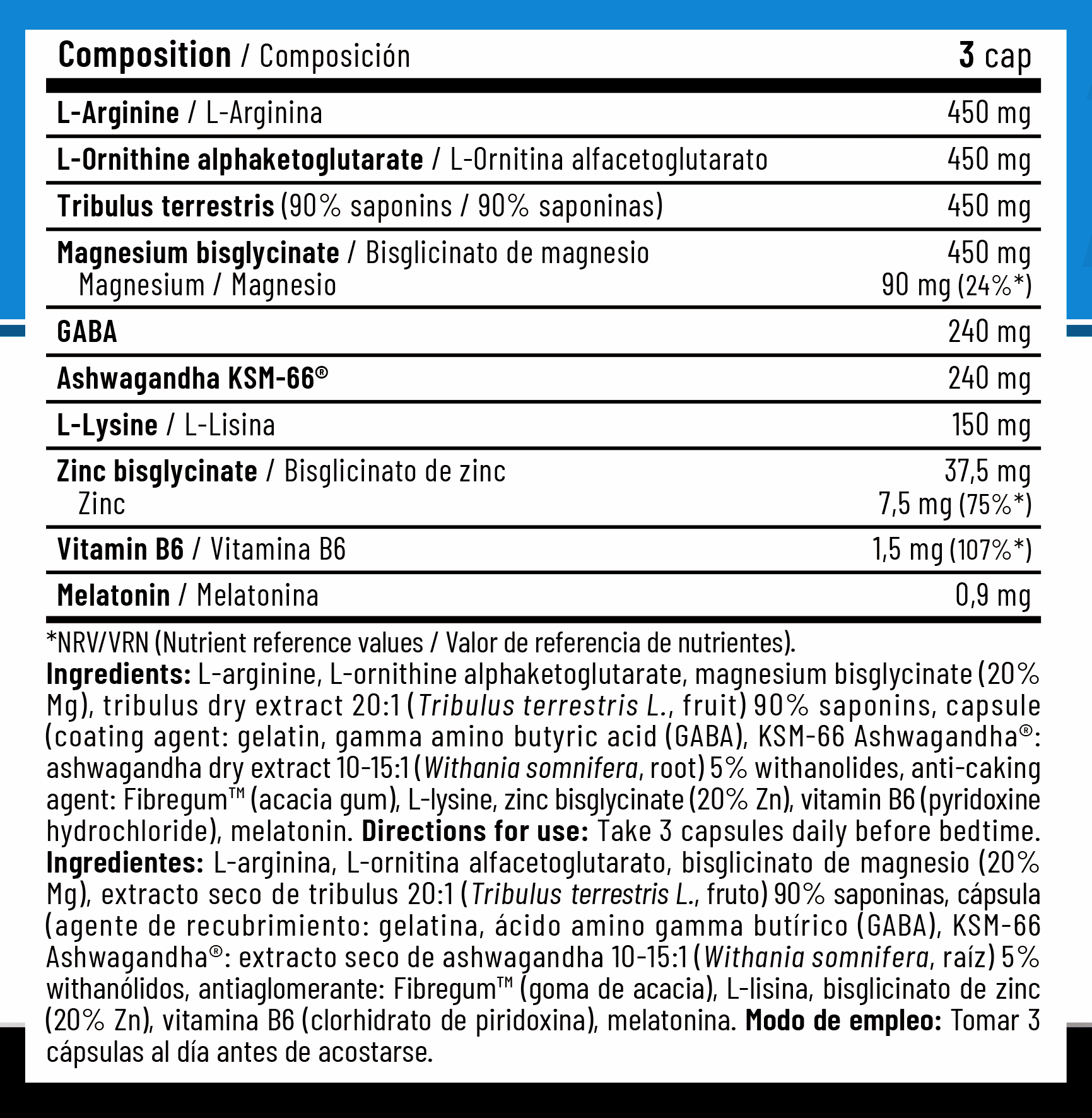 ZMA ELITE PRO 90 CAP - Imagen 3