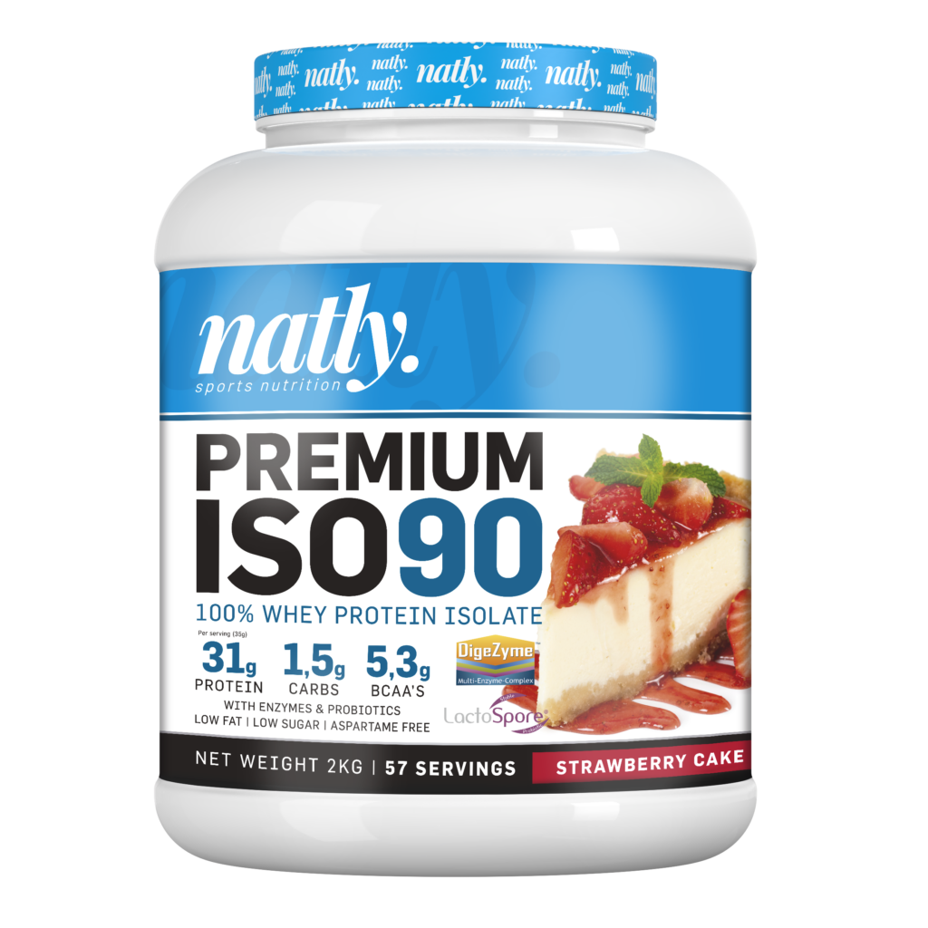 PREMIUM ISO 90 2 KG STRAWBERRY CAKE